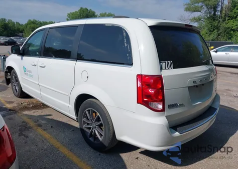 2017 Dodge Grand Caravan Sxt из США, поврежденный, VIN 2C4RDGCG1HR867700